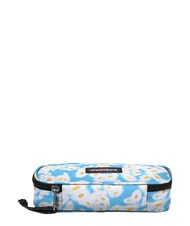 EASTPAK OVAL SINGLE Pencil case flower swift blue - Cases and Accessories - 3