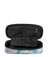 EASTPAK OVAL SINGLE Pencil case flower swift blue - Cases and Accessories - 2