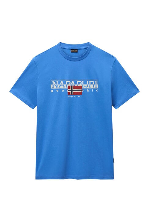 S-AYLMER Cotton T-Shirt ultramarine - T-shirt