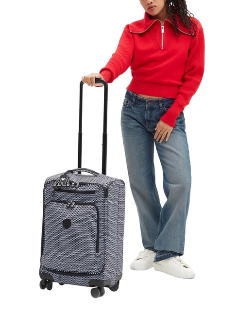 NEW YOURI SPIN S Small size trolley signature print - Hand luggage