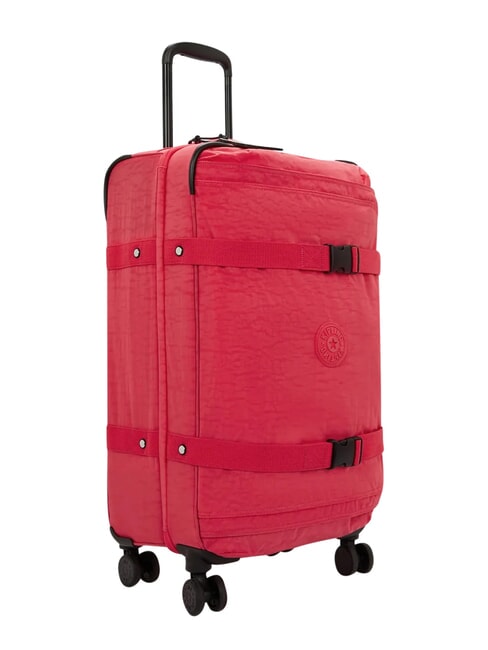 SPONTANEOUS Medium size trolley resort pink - Semi-rigid Trolley Cases