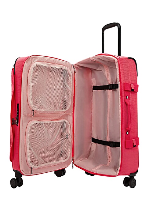 SPONTANEOUS Medium size trolley resort pink - Semi-rigid Trolley Cases