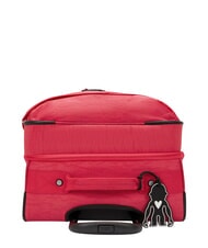 KIPLING SPONTANEOUS Medium size trolley resort pink - Semi-rigid Trolley Cases - 5