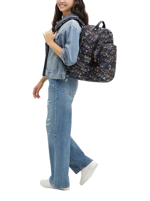 SEOUL COLLEGE BTS 15" laptop backpack neon skate - Backpacks & School and Leisure