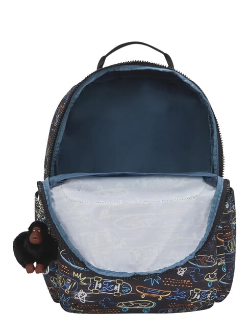 SEOUL COLLEGE BTS 15" laptop backpack neon skate - Backpacks & School and Leisure