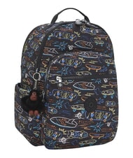 KIPLING SEOUL COLLEGE BTS 15" laptop backpack neon skate - Backpacks & School and Leisure - 7