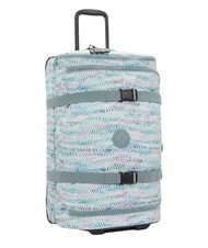 KIPLING AVIANA M Medium size trolley palm tree leaves - Semi-rigid Trolley Cases - 4