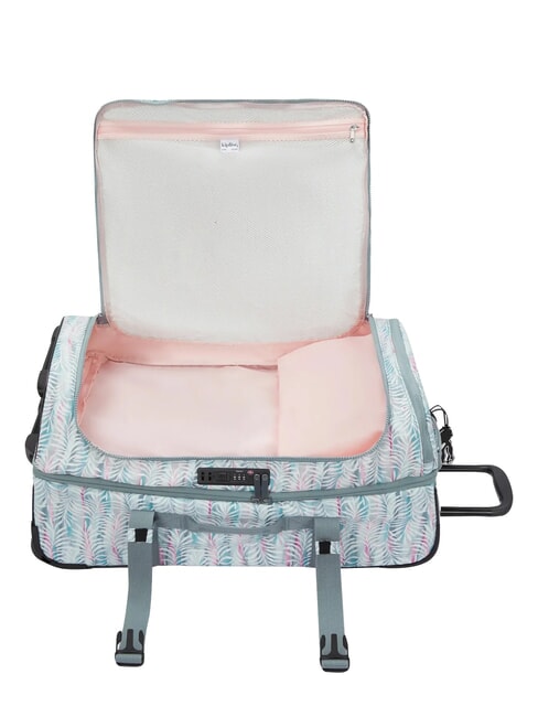 AVIANA M Medium size trolley palm tree leaves - Semi-rigid Trolley Cases