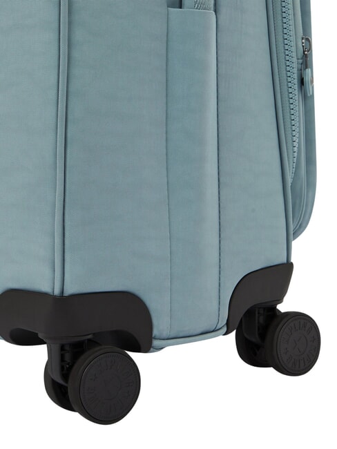 NEW YOURI SPIN M Medium size trolley relaxed grey - Semi-rigid Trolley Cases