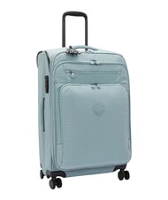 KIPLING NEW YOURI SPIN M Medium size trolley relaxed grey - Semi-rigid Trolley Cases - 7