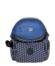 KIPLING CITY ZIP S Multi-pocket backpack 3d k blue - Women&rsquo;s Bags - 3