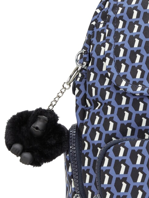 CITY ZIP S Multi-pocket backpack 3d k blue - Women&rsquo;s Bags