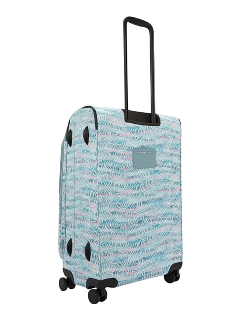 NEW YOURI SPIN M Medium expandable trolley palm tree leaves - Semi-rigid Trolley Cases
