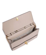 COCCINELLE CAMPIONARIO - MAGIE 2NITE Leather clutch bag with chain shoulder strap rosette - Women&rsquo;s Bags - 4