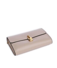 COCCINELLE CAMPIONARIO - MAGIE 2NITE Leather clutch bag with chain shoulder strap rosette - Women&rsquo;s Bags - 5