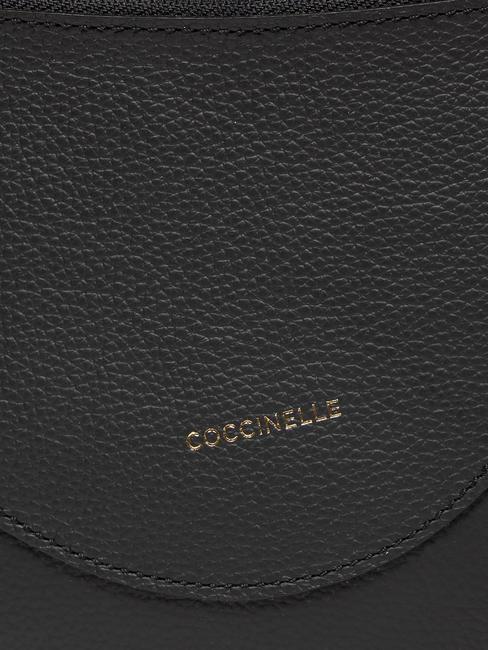 CAMPIONARIO - SNUGGIE  Shoulder bag, in leather noir/cuir - Women&rsquo;s Bags