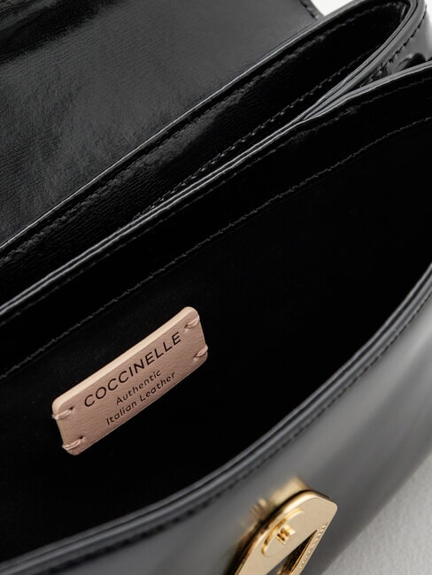 CAMPIONARIO - DEW SHINY CALF Mini shoulder bag Black - Women&rsquo;s Bags