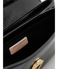 COCCINELLE CAMPIONARIO - DEW SHINY CALF Mini shoulder bag Black - Women&rsquo;s Bags - 4