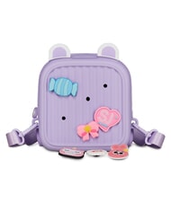 SJGANG GIRLY PINS Mini backpack with removable pins English lavender - Backpacks & School and Leisure - 3