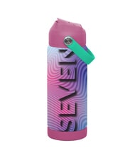 SEVEN SPECIAL Thermal water bottle, 500 ml, made of steel fuchsia - Thermal bottles - 2