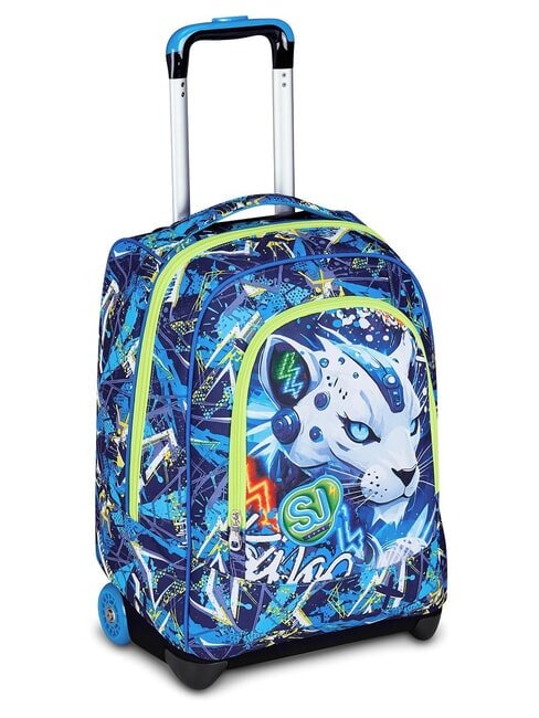 CUCCIOLI 2-wheel trolley backpack, fixed PINENEEDLE - Backpack trolleys