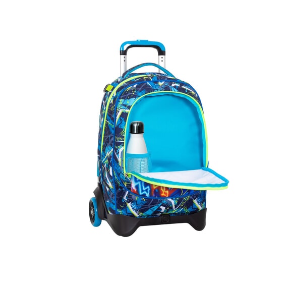 CUCCIOLI 2-wheel trolley backpack, fixed PINENEEDLE - Backpack trolleys