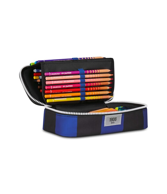 INSIEME PER LA VITTORIA Inter pencil case, quick case electric blue - Cases and Accessories