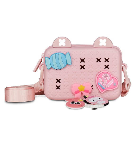 GIRLY PINS Shoulder bag LOLLIPOP PINK - Kids bags and accessories