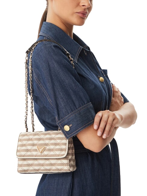 GIULLY 2 Mini Bag double portability taupe / multi - Women&rsquo;s Bags