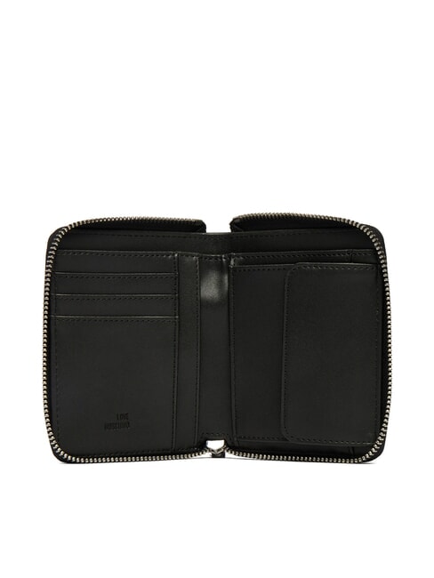 SIGNATURE LOVE Medium Zip Around Wallet Black - Women&rsquo;s Wallets