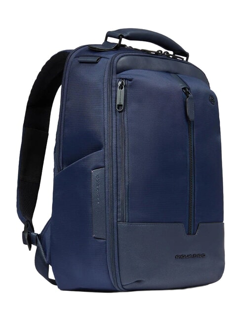 MARCEL Travel backpack for PC and iPad blue/dark brown - Laptop backpacks