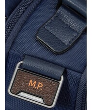 PIQUADRO MARCEL Travel backpack for PC and iPad blue/dark brown - Laptop backpacks - 6