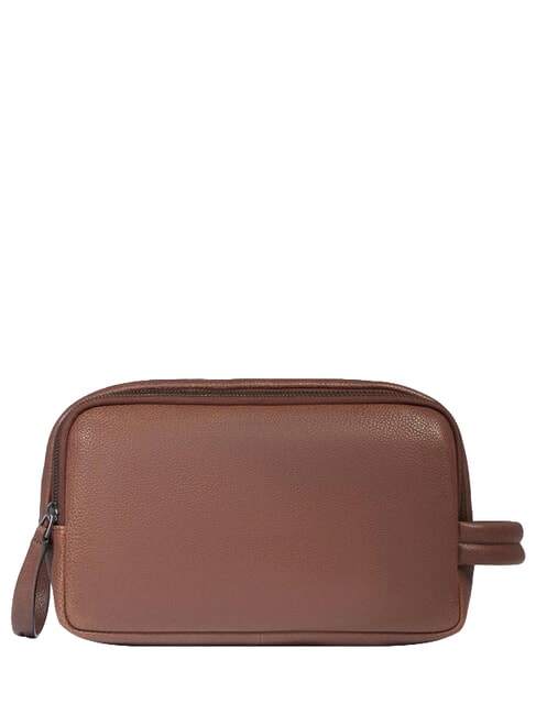 CRONUS Leather beauty case BROWN - Beauty Case