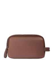 PIQUADRO CRONUS Leather beauty case BROWN - Beauty Case - 3