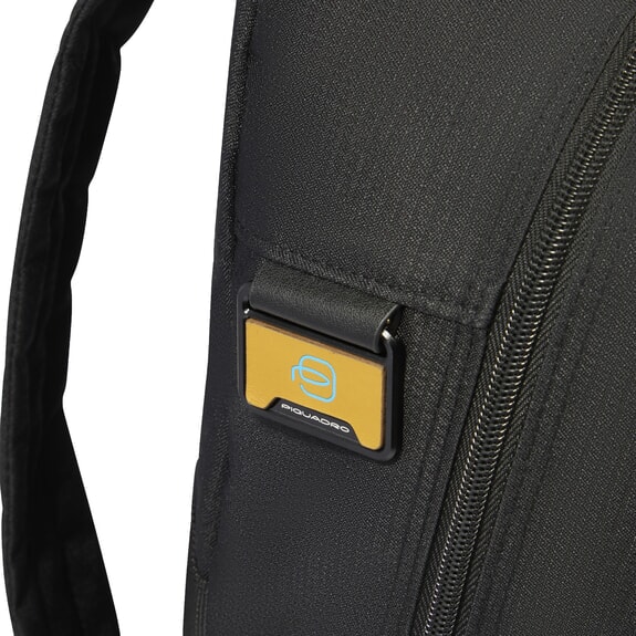 BUSINESS CASUAL Foldable fabric backpack Black - Laptop backpacks