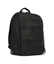 PIQUADRO COLLEZIONE SMART BUSINESS 15.6" fabric laptop backpack Black - Laptop backpacks - 2