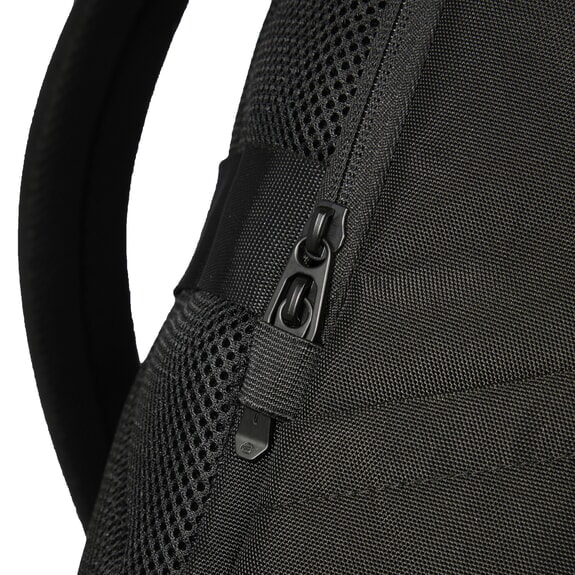 COLLEZIONE SMART BUSINESS 15.6" fabric laptop backpack Black - Laptop backpacks