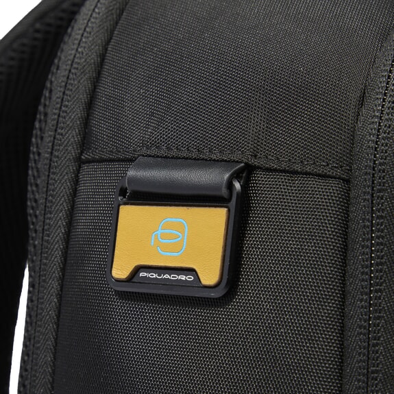 COLLEZIONE SMART BUSINESS 15.6" fabric laptop backpack Black - Laptop backpacks