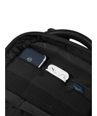 PIQUADRO ORION Laptop and iPad backpack Black - Laptop backpacks - 6