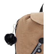 KIPLING NEW FUNDAMENTAL L Fabric backpack early tan heritage - Backpacks & School and Leisure - 4