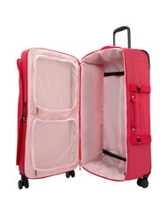 KIPLING SPONTANEOUS Large size trolley resort pink - Semi-rigid Trolley Cases - 4