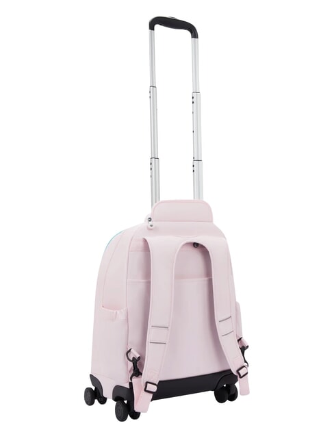 NEW ZEA Trolley backpack with trolley sea pink metallic - Backpack trolleys