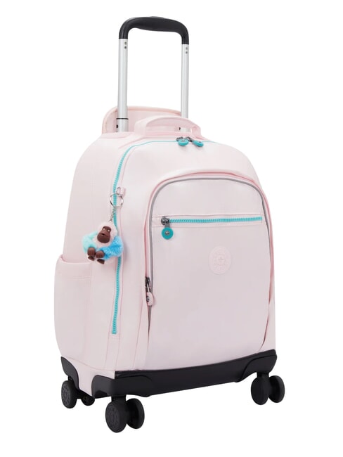 NEW ZEA Trolley backpack with trolley sea pink metallic - Backpack trolleys