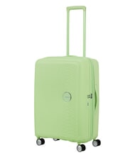 AMERICAN TOURISTER SOUNDBOX SPINNER Medium trolley, expandable green kiwi - Rigid Trolley Cases - 4