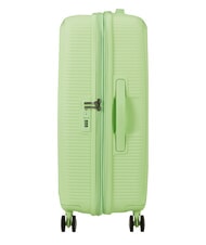 AMERICAN TOURISTER SOUNDBOX SPINNER Medium trolley, expandable green kiwi - Rigid Trolley Cases - 5