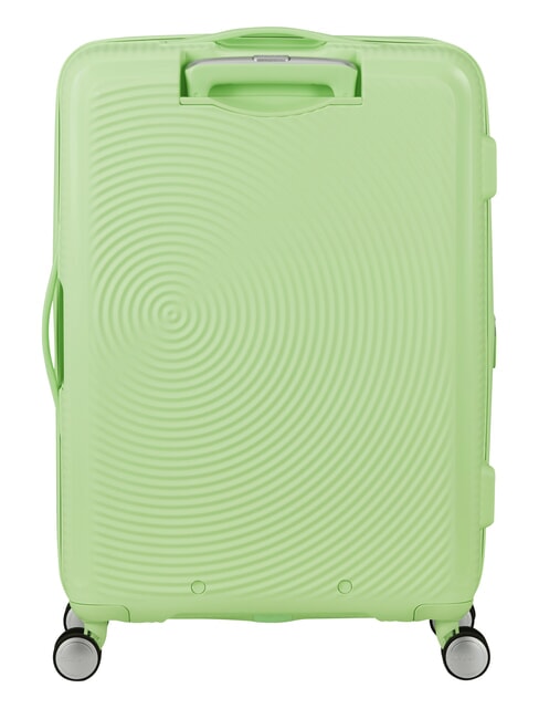 SOUNDBOX SPINNER Medium trolley, expandable green kiwi - Rigid Trolley Cases