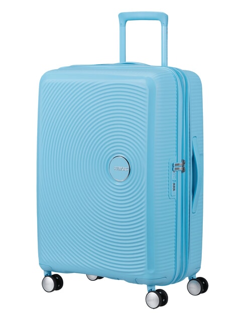 SOUNDBOX SPINNER Medium trolley, expandable blueberry fizz - Rigid Trolley Cases