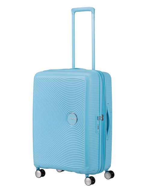 SOUNDBOX SPINNER Medium trolley, expandable blueberry fizz - Rigid Trolley Cases