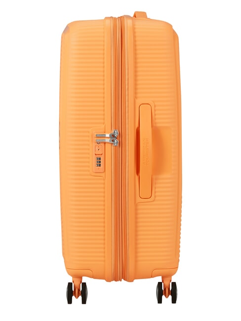 SOUNDBOX SPINNER Medium trolley, expandable papaya pop - Rigid Trolley Cases