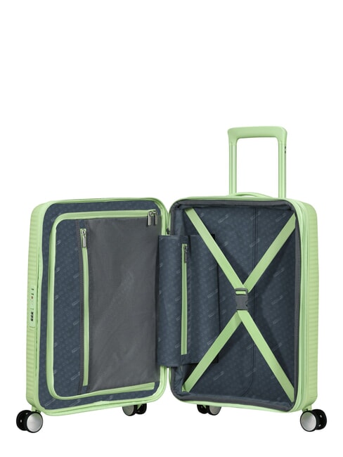 Trolley SOINDBOX line, hand baggage, expandable green kiwi - Hand luggage